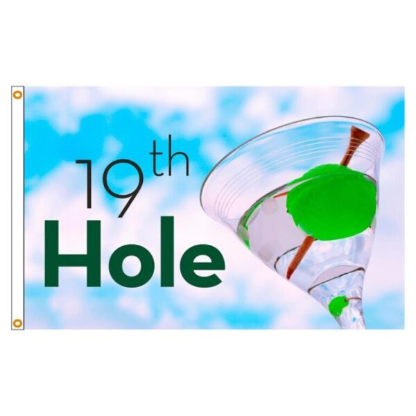 19th Hole 3X5′ Flag
